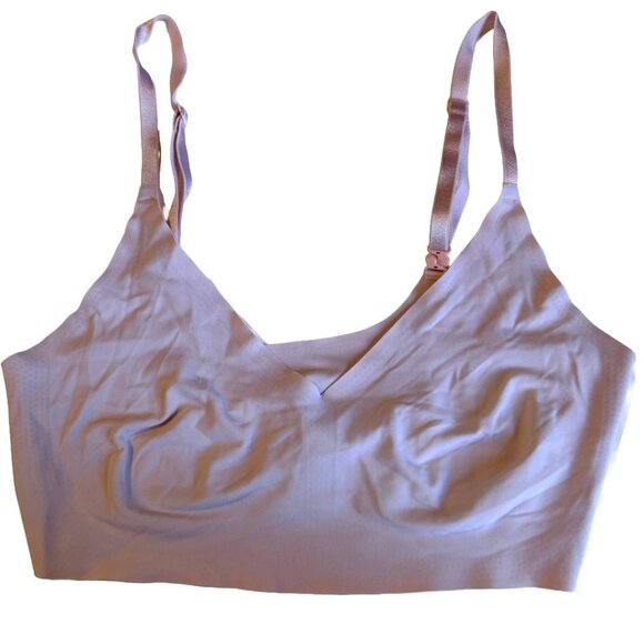 True & Co. Other - True & Co Blush Seamless Wireless Bralette Adjustable Straps